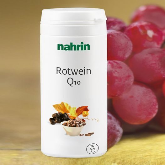 Капсулы Коэнзим Q-10 с порошком красного вина
