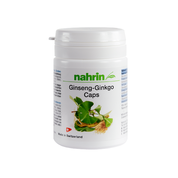 Капсулы Женьшень Гинкго-гилоба